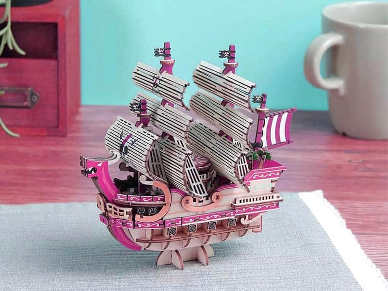 Laser Cut D Puzzle Ship Model Pirate Ship Toy Design Vector File