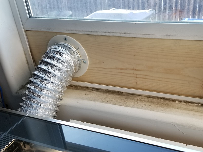 Laser Cut Exhaust Hose Wooden Filter Design