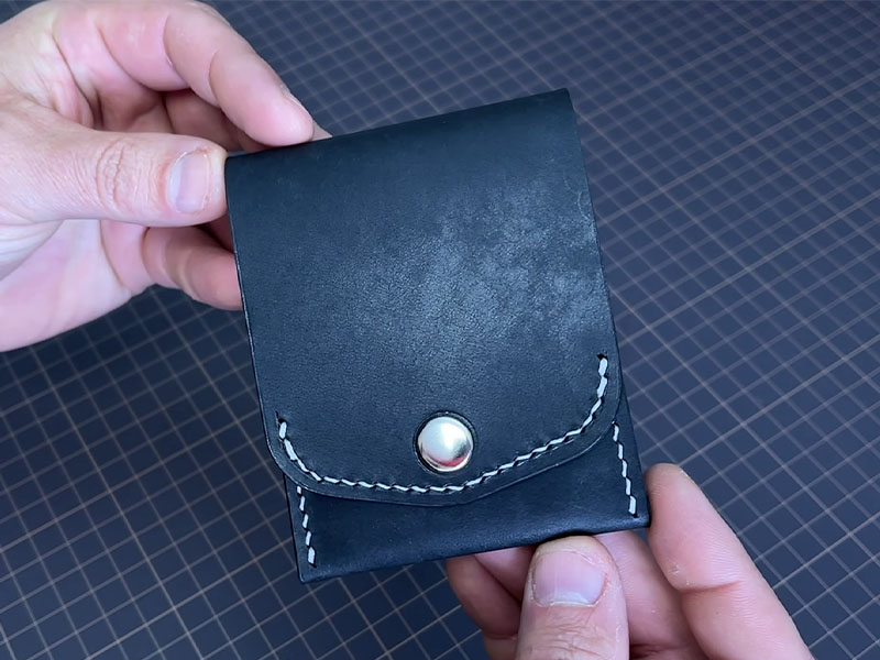 Handmade Leather Wallet Laser Cut Leather Template | Vectors File