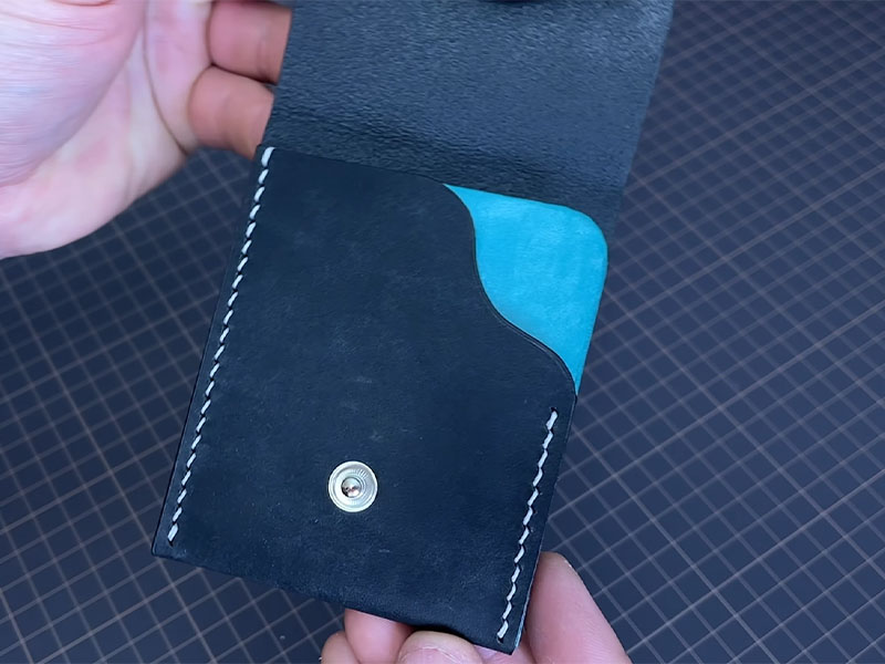 Handmade Leather Wallet Laser Cut Leather Template | Vectors File
