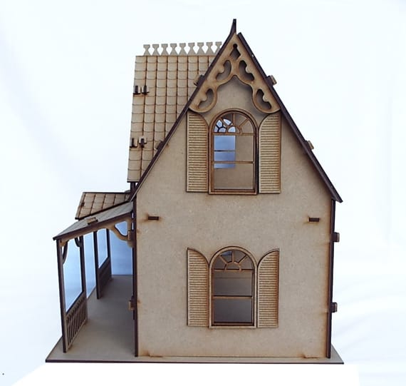 Wooden American Girl Doll House Free Laser Cut CDR File | Vectors File