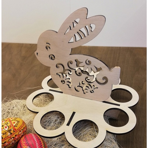 Easter Egg Shelves Cute DIY Craft Tray Rack Kitchen Decoration SVG CNC ...