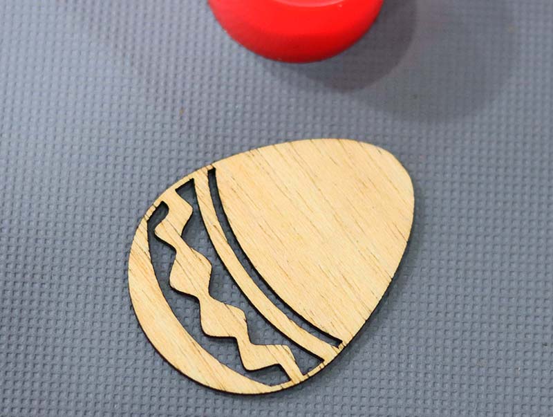 Laser Cut Wooden Egg Easter Decor Egg Template Vector File