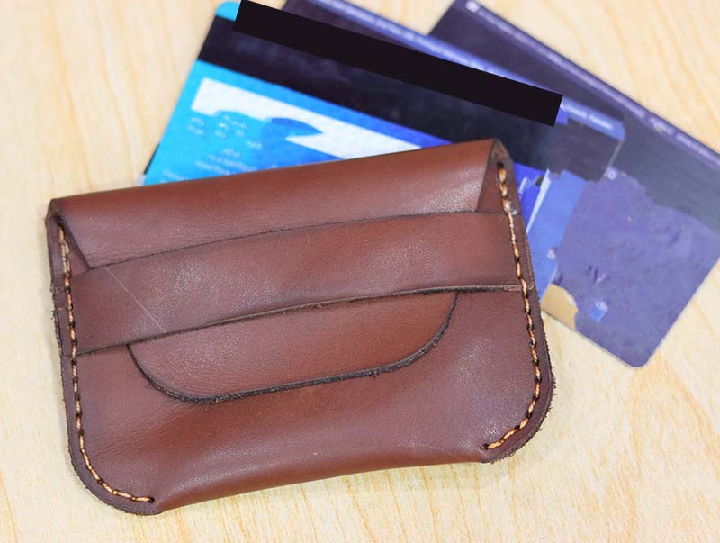 Laser Cut Leather Wallet Template Card Pouch Vector File