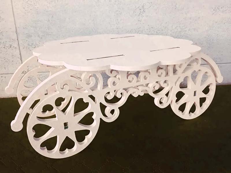 Free Laser Cut Carriage Cake Stand 3mm Vector File | Vectors File