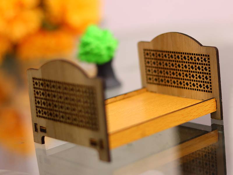 Laser Cut Miniature Furniture Dollhouse Furniture Template