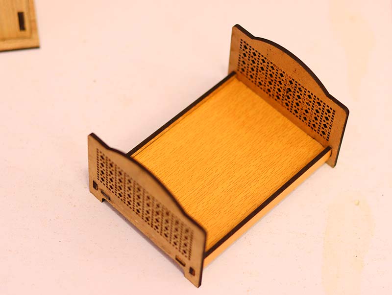 Laser Cut Miniature Furniture Dollhouse Furniture Template