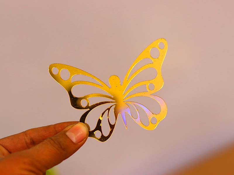 Butterfly Laser Cut Out Template Vector File