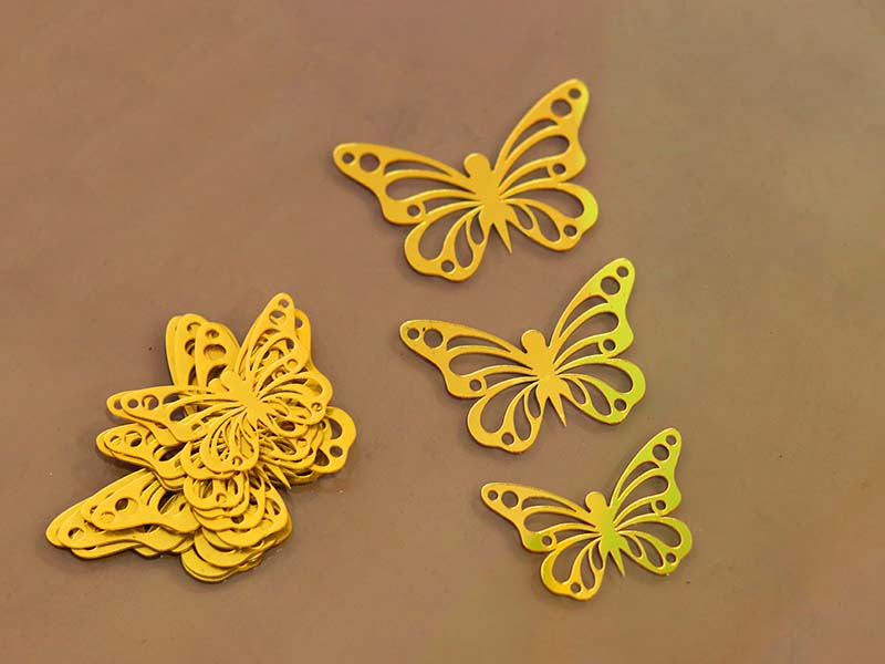 Butterfly Laser Cut Out Template Vector File