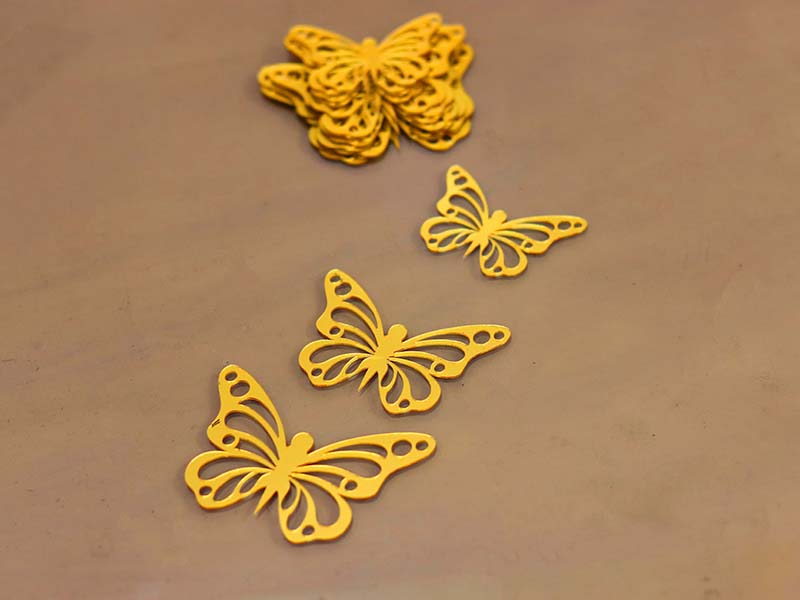 Butterfly Laser Cut Out Template Vector File