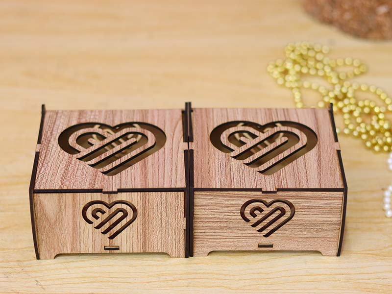 Laser Cut Jewelry Box Chocolate Gift Box Template