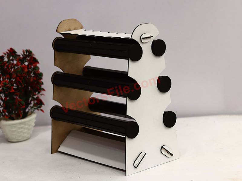 Laser Cut Bracelet and Bangle Jewelry Organizer Stand