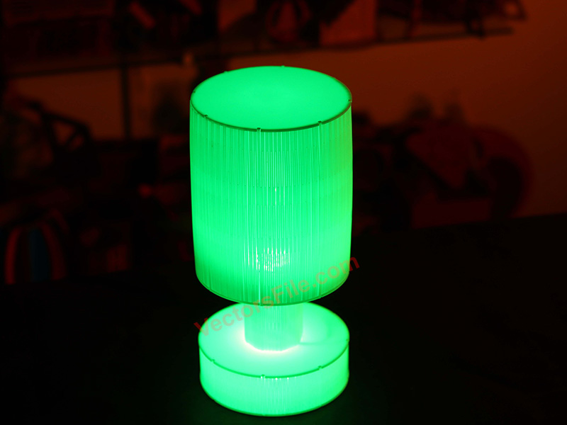 Laser Cut Acrylic LED Lamp 3D Illusion Night Light Table Lamp