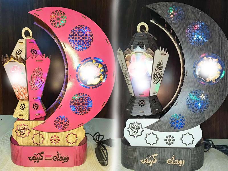 ramadan lantern craft template