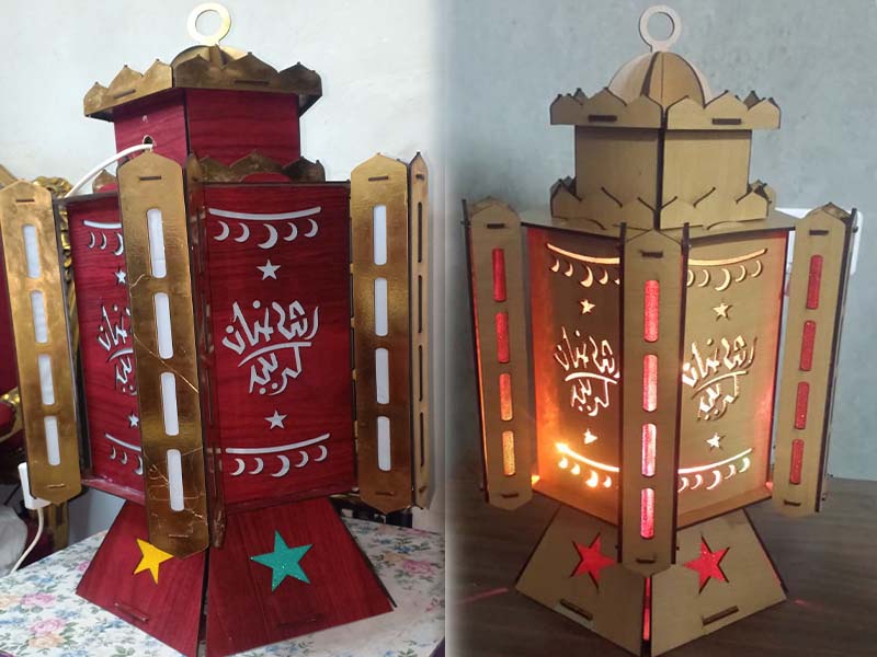 ramadan lantern paper