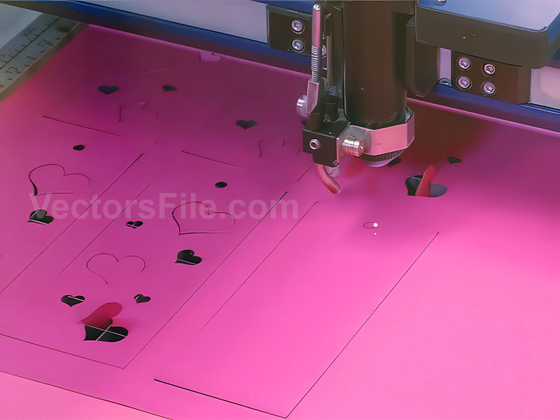 Laser Cut Layered Paper Craft Bookmarks Tag Design