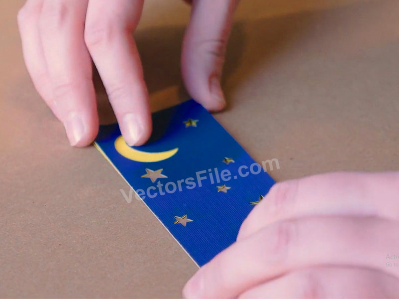 Laser Cut Layered Paper Craft Bookmarks Tag Design