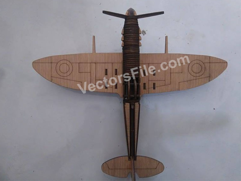 Laser Cut Fighter Jet 3D Puzzle Design Aeroplane Toy Model Kit