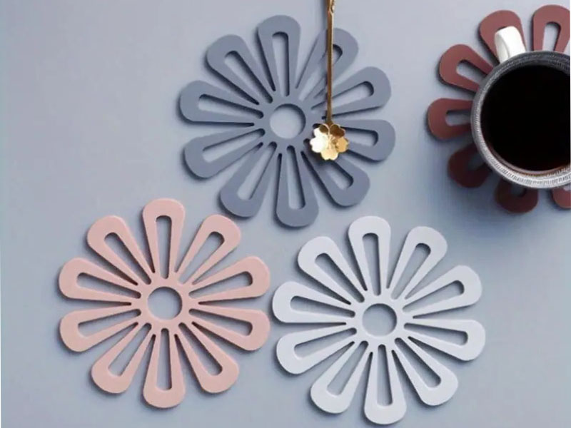 Laser Cut Coaster Table Mat Hot Pads for Pots and Hot Dishes