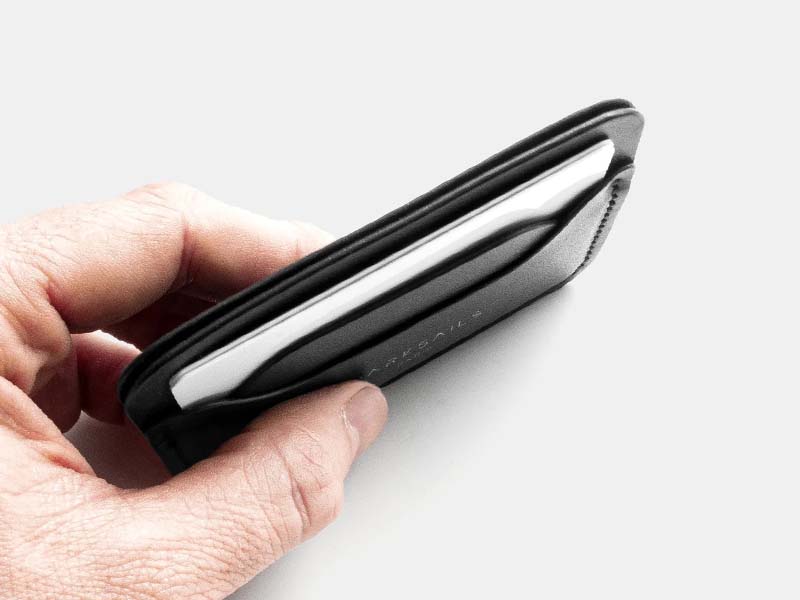 Laser Cut Leather Card Holder Leather Pouch Case Design