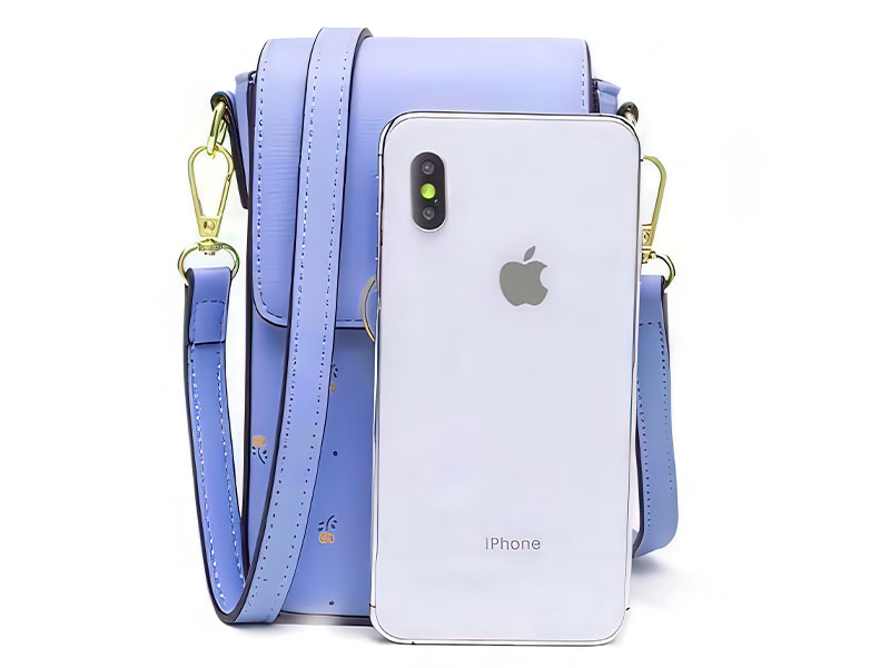 Laser Cut Womens Long Bag Cellphone and Card Holder Wallet