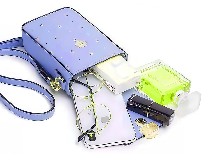 Laser Cut Womens Long Bag Cellphone and Card Holder Wallet