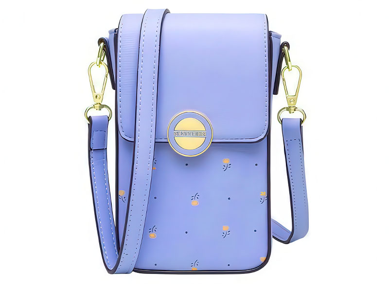 Laser Cut Womens Long Bag Cellphone and Card Holder Wallet