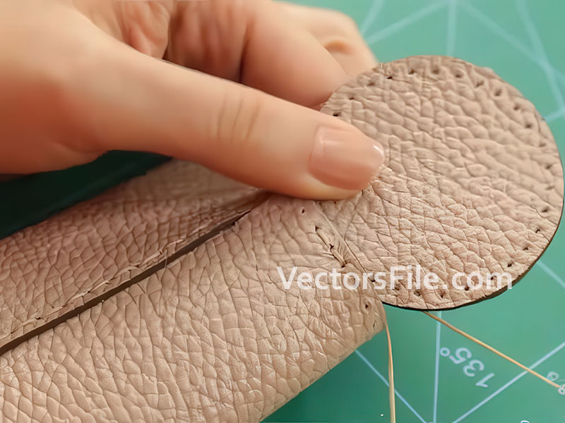 Laser Cut Leather Pen and Pencil Case Leather Pouch Template