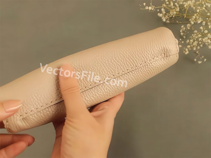 Laser Cut Leather Pen and Pencil Case Leather Pouch Template