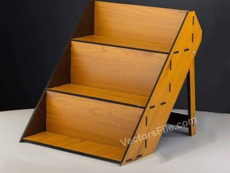 Laser Cut Wooden Generic Spice Rack Organizer