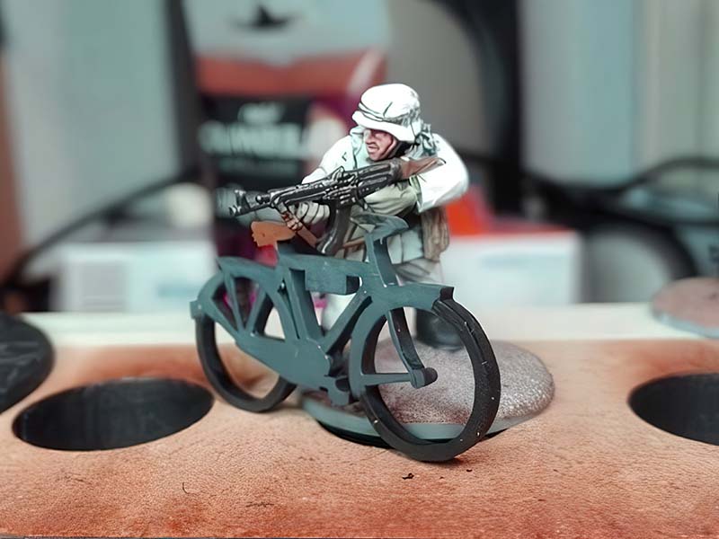 Laser Cut Bicycle Toy Model 3D Puzzle Vector File