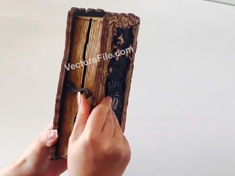Laser Cut Dragon Eye Vintage Gift Box Unique Design