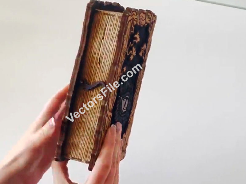 Laser Cut Dragon Eye Vintage Gift Box Unique Design