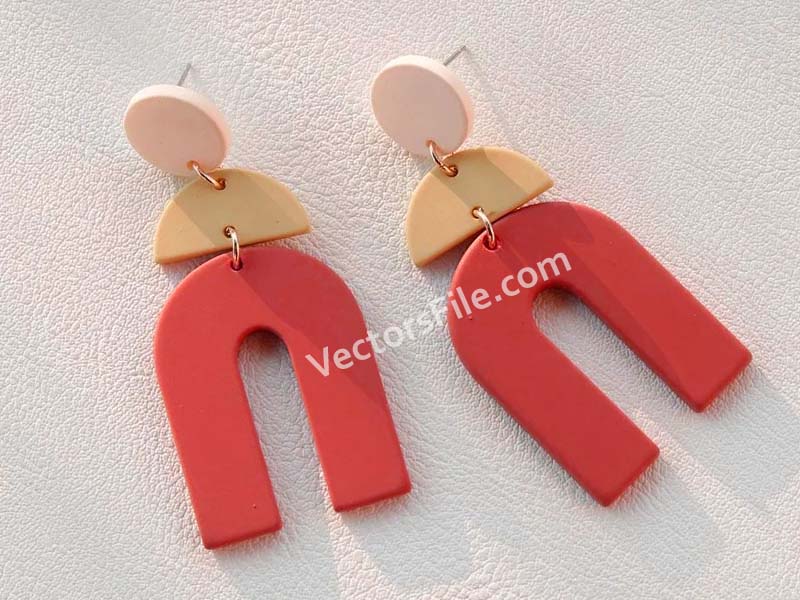 Laser Cut Pendant Earring Jewelry Template