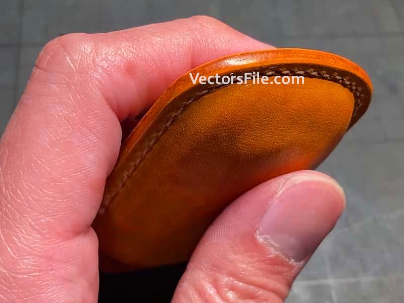Laser Cut Leather Car Remote Key Holder Case Cover Template