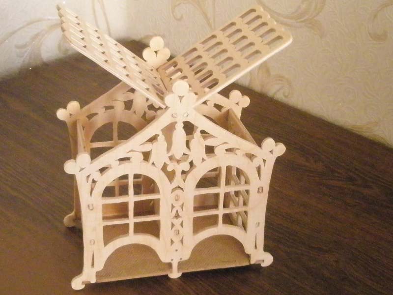 Tea Bag Dispenser Laser Cut Wooden Tea Bag Holder