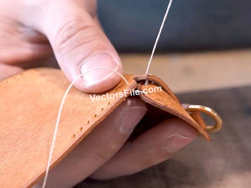 Laser Cut Leather Airpod Pro Case Leather Pouch Template