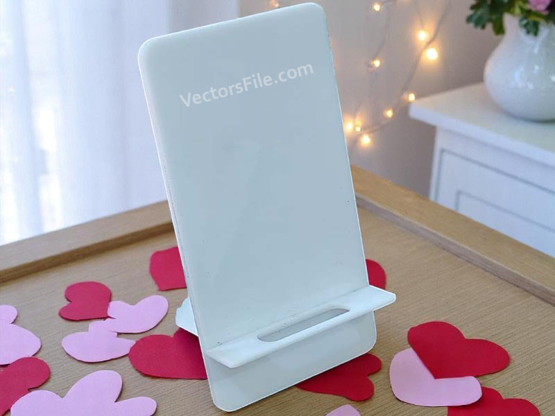 Laser Cut Acrylic Mobile Phone Stand Template