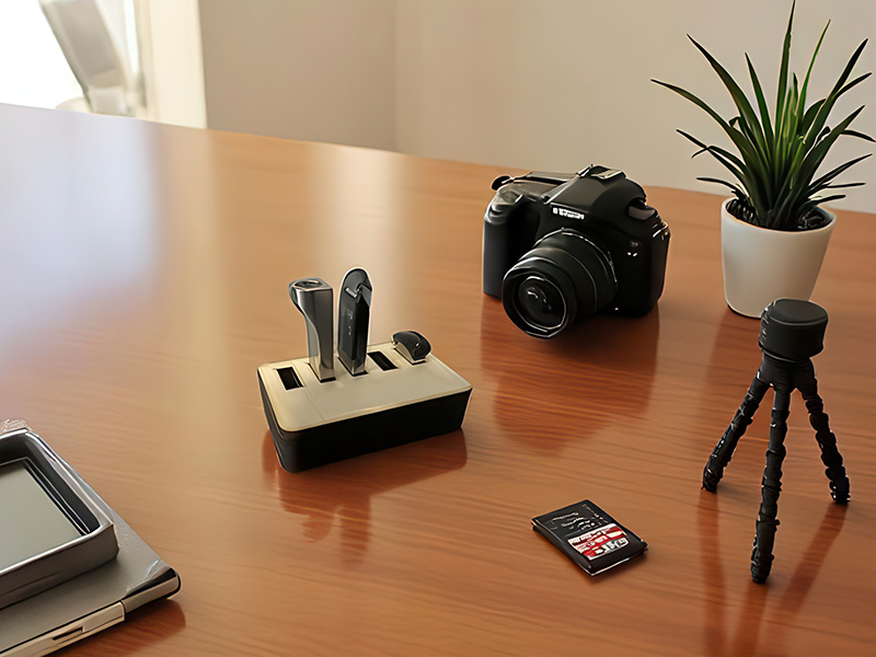Laser Cut USB Holder Wooden Flash Drive Organizer Template