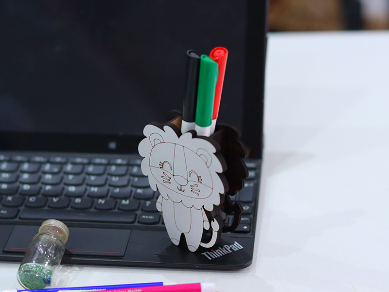 Wooden Organizer Pencils and Pen and Pencil Holder for Laser Cutting