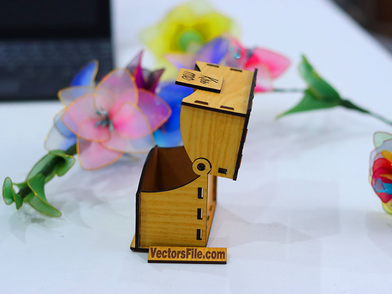Laser Cut Gift Box Design Valentines Day Box Jewelry Box Template