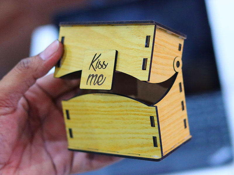 Laser Cut Gift Box Design Valentines Day Box Jewelry Box Template