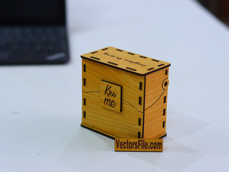 Laser Cut Gift Box Design Valentines Day Box Jewelry Box Template
