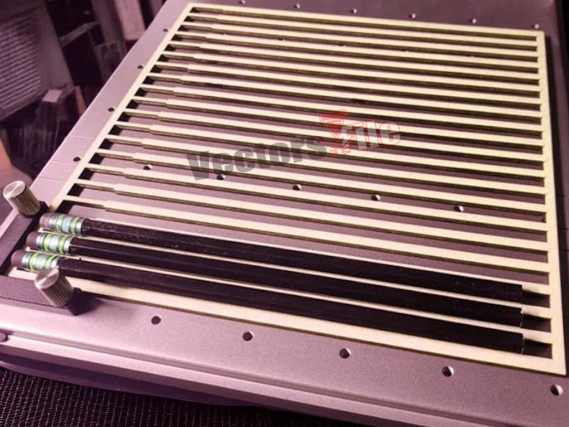 Laser Engraving Pencil Jig Template