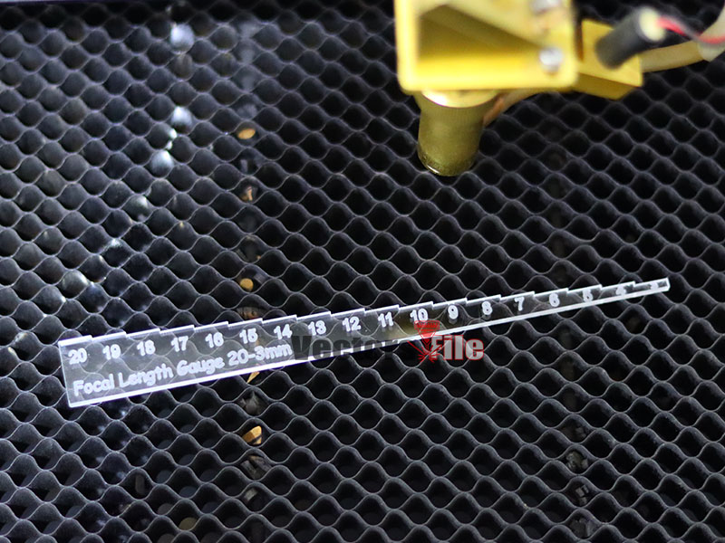 Laser Focus Depth Measure Focal Length Ruler Focal Height Gauge 3 to 20mm