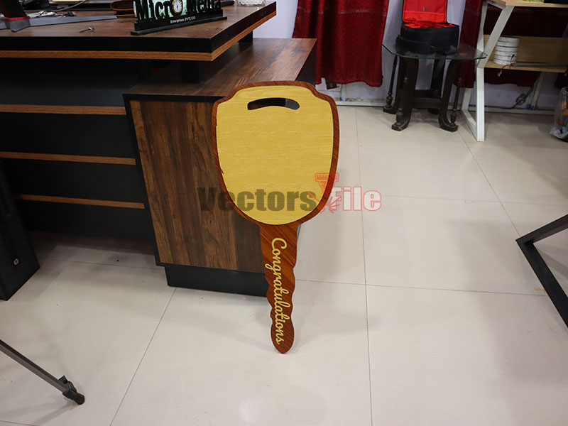 Laser Cut Car Key Handover Ceremony Key Sample Model Design