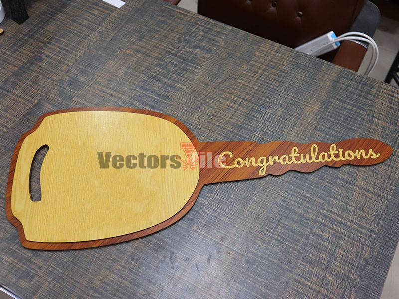 Laser Cut Car Key Handover Ceremony Key Sample Model Design