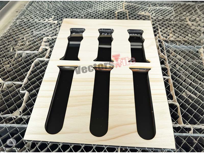 Apple Watch Band Jig Board Template for Laser Engraving