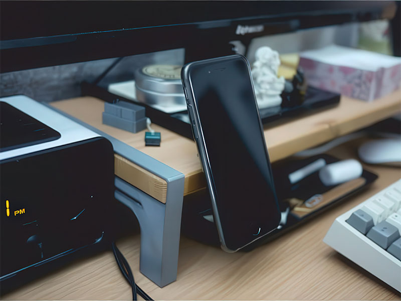 Laser Cut Computer Monitor Riser Desk Table Laptop Stand