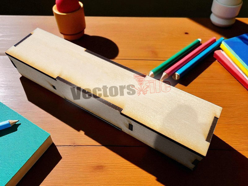 Gift Pen Box Case Ready to Laser Cut Design